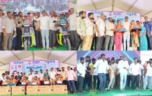 ಎಸ್‌ಎಸ್‌ಎಲ್‌ಸಿ, ಪಿಯುಸಿ ಸಾಧಕ ವಿದ್ಯಾರ್ಥಿಗಳಿಗೆ ಪ್ರತಿಭಾ ಪುರಸ್ಕಾರ: 550ಕ್ಕೂ ಹೆಚ್ಚು ಮಕ್ಕಳಿಗೆ ಕಾಂಗ್ರೆಸ್ ಮುಖಂಡ ಆಂಜಿನಪ್ಪ ರವರಿಂದ ಗೌರವ ಸನ್ಮಾನ
