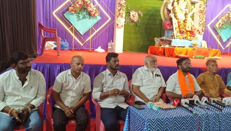 ಭಾನುವಾರದಂದು ಹಿಂದೂ ಮಹಾ ಗಣಪತಿ ಬೃಹತ್ ಶೋಭಾ ಯಾತ್ರೆ : ಶರಣ ಗೌಡ