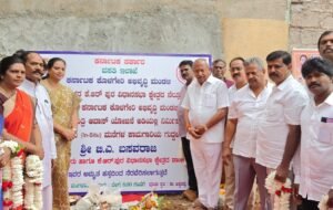 ಕಾಮಗಾರಿಯನ್ನು ಗುಣಮಟ್ಟದಿಂದ ತ್ವರಿತಗತಿಯಲ್ಲಿ ಮಾಡುವಂತೆ ಸಲಹೆ