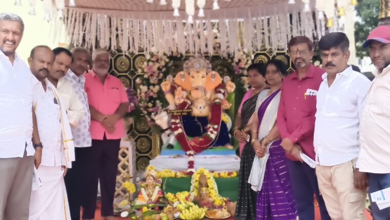 ಶ್ರೀ ವಾಲ್ಮೀಕಿನಗರದಲ್ಲಿ ಎಂಟನೇ ವರ್ಷದ ಅದ್ದೂರಿ ಗಣೇಶೋತ್ಸವ ಇಂದು  ಮೆಗಾ ಉಚಿತ ಆರೋಗ್ಯ ತಪಾಸಣಾ ಶಿಬಿರ