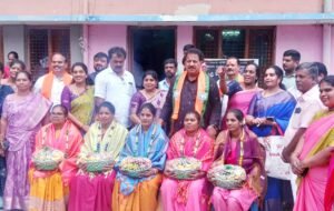 ಸೇವಾ ಸಂಕಲ್ಪ ಅಭಿಯಾನದ ಪ್ರಯುಕ್ತ ಅಂಗನವಾಡಿ ಕಾರ್ಯಕರ್ತೆಯರು, ಆಶಾ ಕಾರ್ಯಕರ್ತೆಯರಿಗೆ ಸನ್ಮಾನ :
